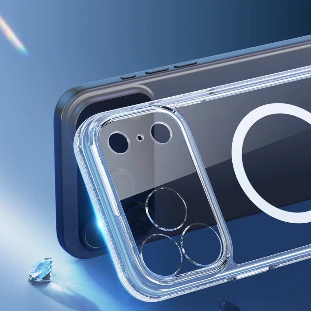 Etui Dux Ducis Clin Mag do Apple iPhone 17 Pro Max MagSafe przezroczyste