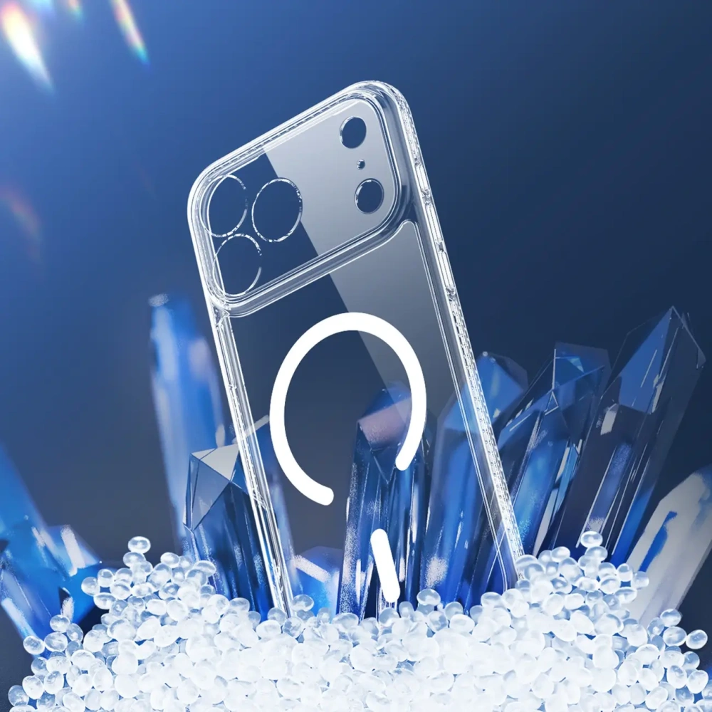 Etui Dux Ducis Clin Mag do Apple iPhone 17 Pro Max MagSafe przezroczyste