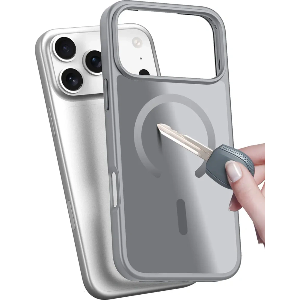 Etui Dux Ducis Yind do Apple iPhone 17 Pro MagSafe szare