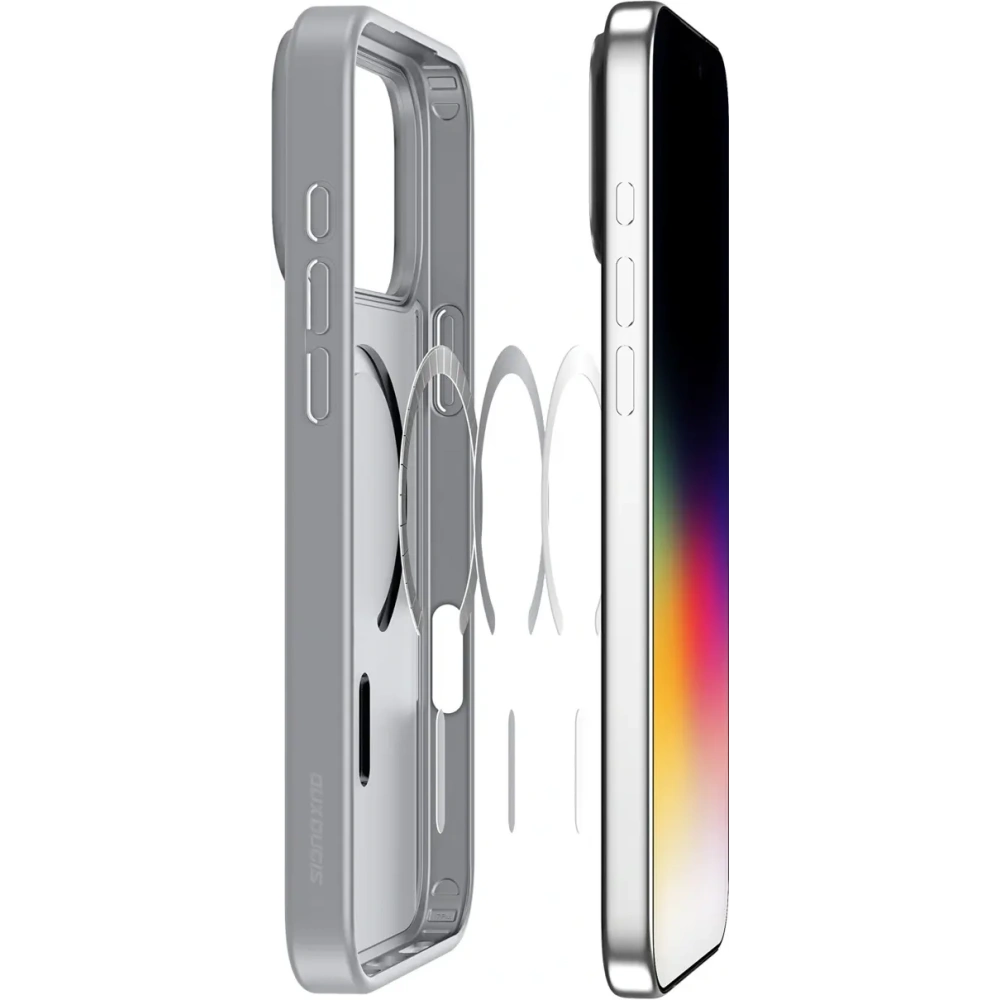 Etui Dux Ducis Yind do Apple iPhone 17 Pro Max MagSafe szare