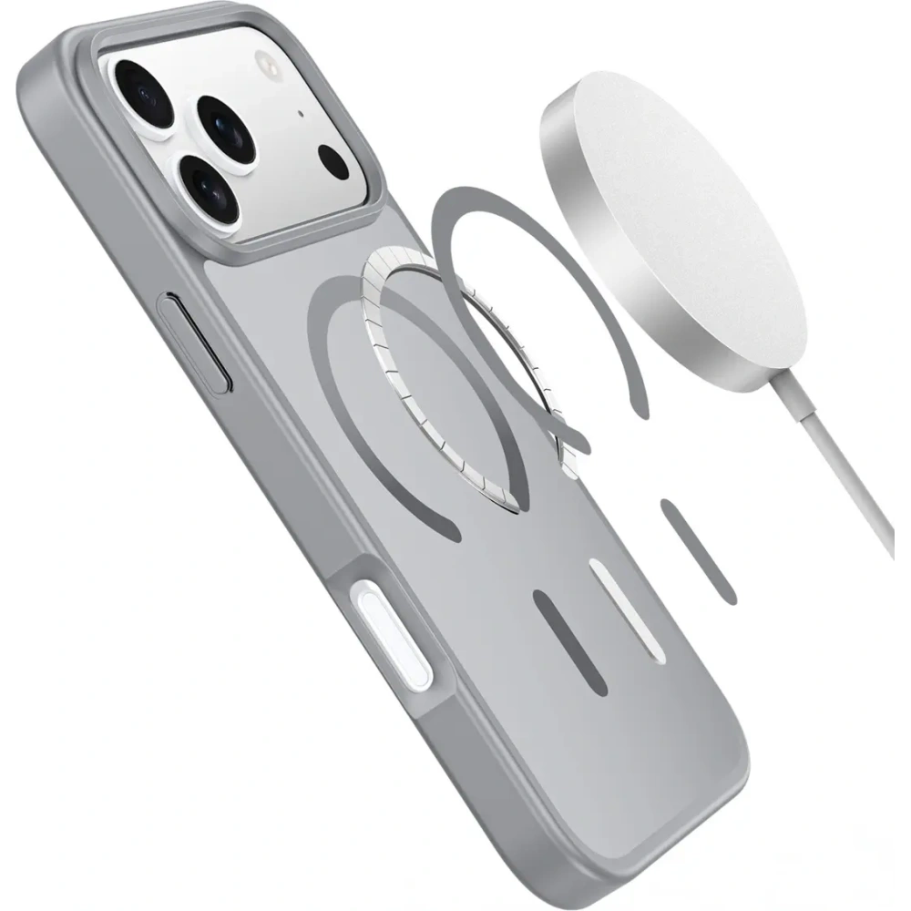 Etui Dux Ducis Yind do Apple iPhone 17 Pro Max MagSafe szare