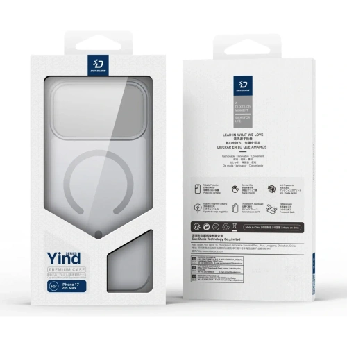 Etui Dux Ducis Yind do Apple iPhone 17 Pro Max MagSafe szare