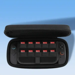 Etui Dux Ducis do Nintendo Switch 2 z rączką i przegródkami na gry czarny
