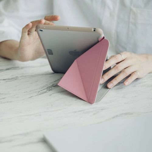Kup Moshi Apple Hülle VersaCover origami iPad mini 7.9 2019 (5. Generation) (Sakura Pink) - MOSH009PNK - {ean13} - Sklep Home Screen