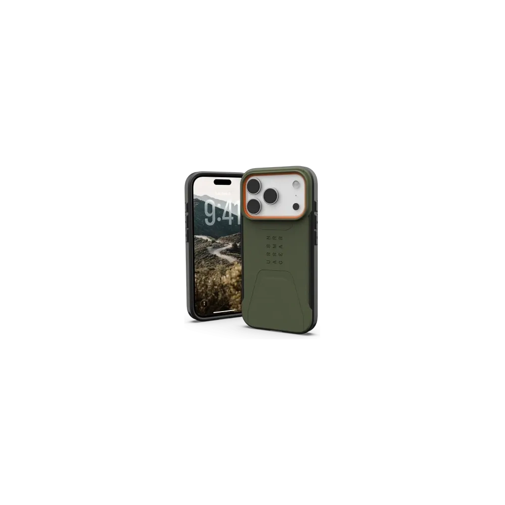 Etui UAG Urban Armor Gear Civilian MagSafe do Apple iPhone 17 Pro MagSafe (olive/orange)