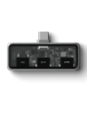 Adapter mobilny Satechi Mobile XR Hub with Audio, USB-C / USB-C PD 100W, USB-C DP 1.4 4K@60Hz, Jack 3.5mm szary