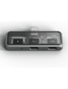 Adapter mobilny Satechi Mobile XR Hub, USB-C / USB-C PD 100W, USB-C DP 1.4 4K@60Hz, czytnik kart microSD szary