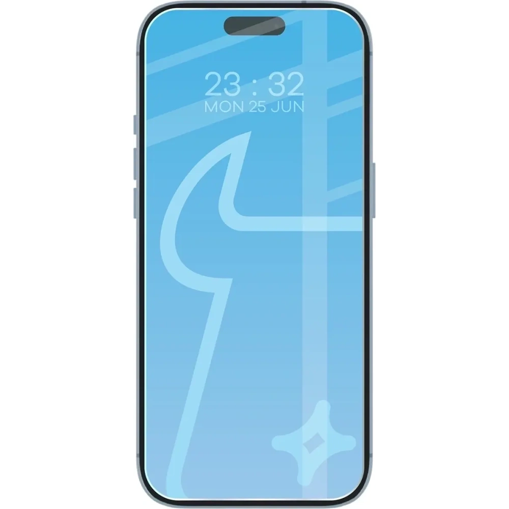 3x Szkło hartowane + szybka na aparat Bizon Glass Clear Pack do Apple iPhone Air