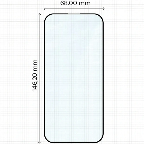 2x Szkło + szybka na aparat Bizon Edge Pack do Apple iPhone 17