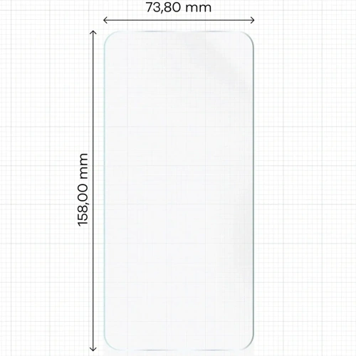 Folia hydrożelowa na ekran Bizon Glass Hydrogel Front do Honor 200 Pro