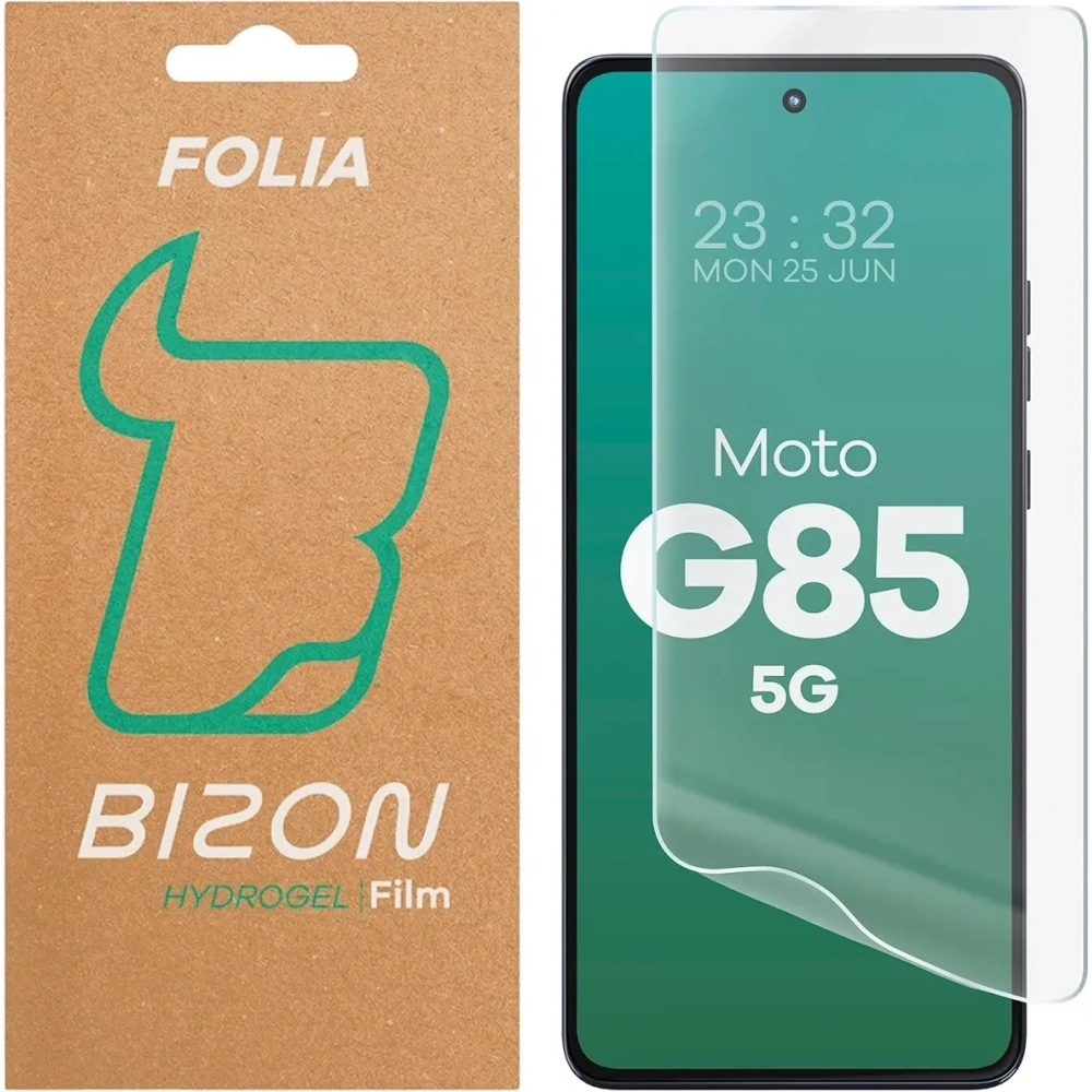 Folia hydrożelowa na ekran Bizon Glass Hydrogel Front do Motorola Moto G85 5G