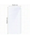 Elastyczne szkło hybrydowe Bizon Glass Mule do Oppo Reno 14