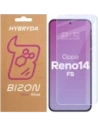 Elastyczne szkło hybrydowe Bizon Glass Mule do Oppo Reno 14 FS