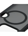 Etui z pierścieniem magnetycznym Bizon Case MatteO do Nothing Phone (3) przydymione-czarne