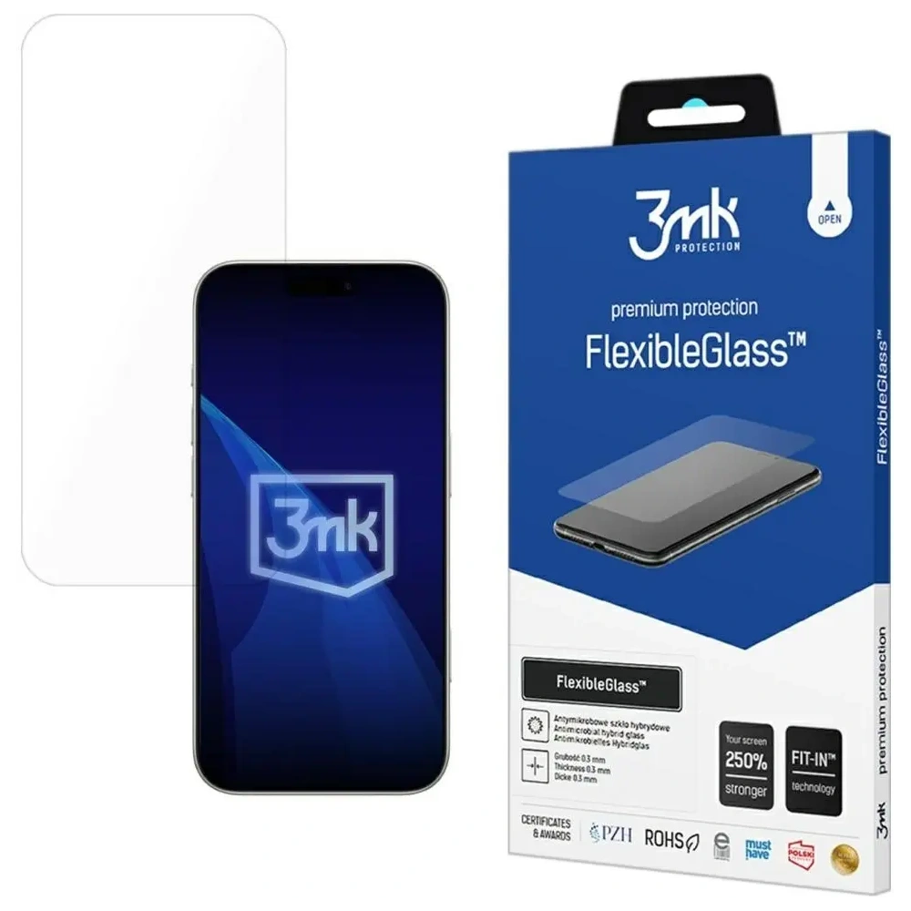 Szkło hybrydowe 3MK FlexibleGlass do Apple iPhone 17 Pro Max