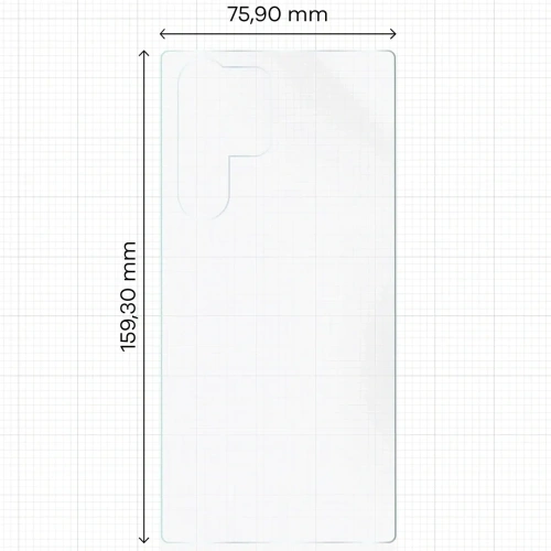 Folia hydrożelowa na tył Bizon Glass Hydrogel do Samsung Galaxy S23 Ultra