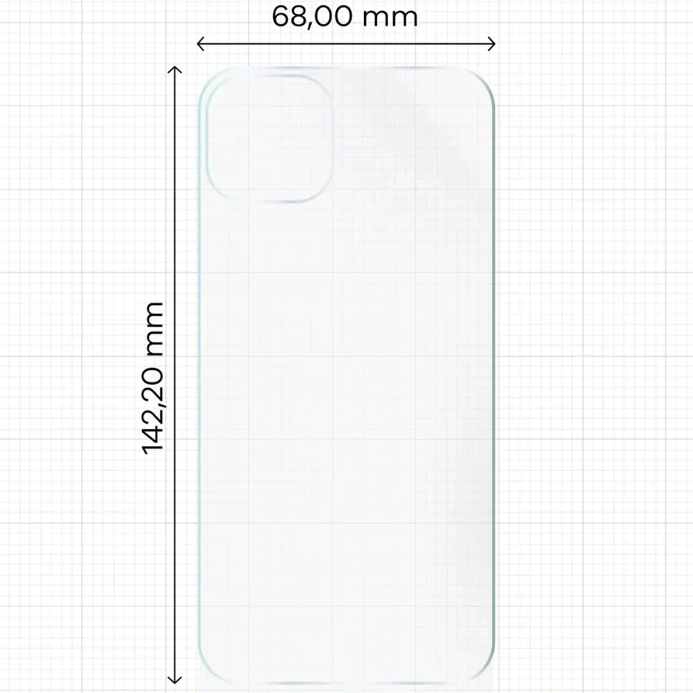 Folia hydrożelowa na tył Bizon Glass Hydrogel do Apple iPhone 13