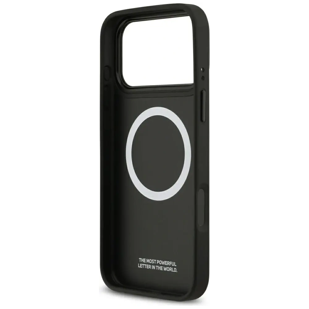 Etui BMW M Carbon Line & Logo MagSafe do Apple iPhone 17 Pro Max czerwony