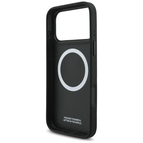 Etui BMW M Carbon Line & Logo MagSafe do Apple iPhone 17 Pro Max żółty