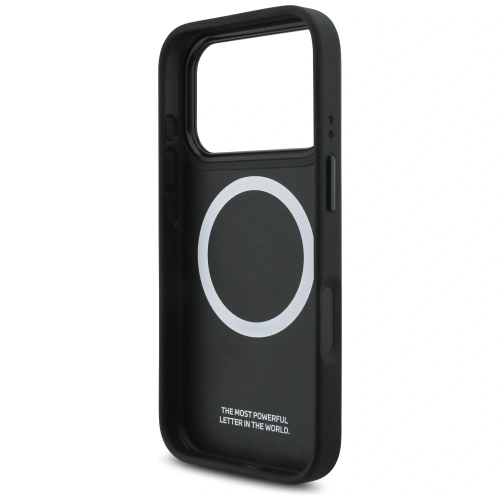 Etui BMW M Carbon Line & Logo MagSafe do Apple iPhone 17 Pro żółty