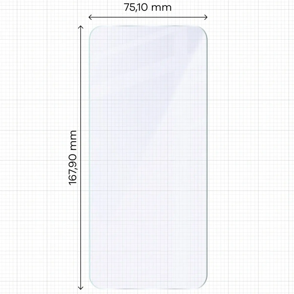 Elastyczne szkło hybrydowe Bizon Glass Mule do Xiaomi POCO C85 4G