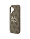 Etui Guess 4G Big 4G Classic Logo do Apple iPhone 17 brązowy złoty