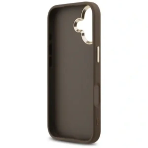 Etui Guess 4G Big 4G Classic Logo do Apple iPhone 17 brązowy złoty