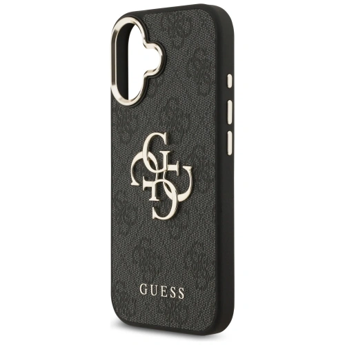 Etui Guess 4G Big 4G Classic Logo do Apple iPhone 17 czarny złoty