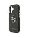 Etui Guess 4G Big 4G Classic Logo do Apple iPhone 17 czarny złoty