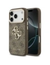 Etui Guess 4G Big 4G Classic Logo do Apple iPhone 17 Pro brązowy złoty