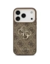 Etui Guess 4G Big 4G Classic Logo do Apple iPhone 17 Pro brązowy złoty