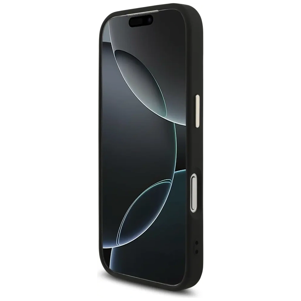 Etui Guess 4G Big 4G Classic Logo do Apple iPhone 17 Pro czarny złoty