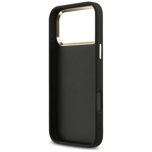 Etui Guess 4G Big 4G Classic Logo do Apple iPhone 17 Pro Max czarny złoty