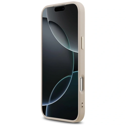 Etui Guess 4G Big 4G Classic Logo do Apple iPhone 17 Pro Max różowy złoty
