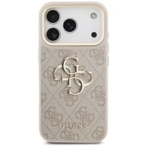 Etui Guess 4G Big 4G Classic Logo do Apple iPhone 17 Pro różowy złoty