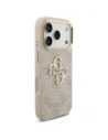 Etui Guess 4G Big 4G Classic Logo do Apple iPhone 17 Pro różowy złoty