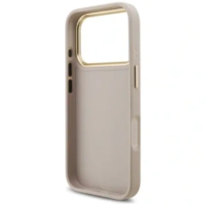 Etui Guess 4G Big 4G Classic Logo do Apple iPhone 17 Pro różowy złoty