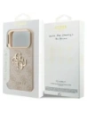 Etui Guess 4G Big 4G Classic Logo do Apple iPhone 17 Pro różowy złoty