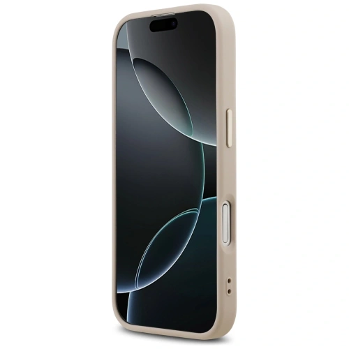 Etui Guess 4G Big 4G Classic Logo do Apple iPhone 17 różowy złoty