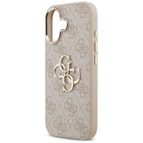 Etui Guess 4G Big 4G Classic Logo do Apple iPhone 17 różowy złoty
