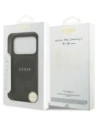 Etui Guess 4G Circle Classic Logo MagSafe do Apple iPhone 17 Pro czarny