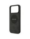 Etui Guess 4G Circle Classic Logo MagSafe do Apple iPhone 17 Pro Max czarny