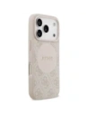 Etui Guess 4G Circle Classic Logo MagSafe do Apple iPhone 17 Pro różowy