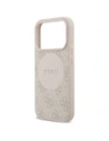 Etui Guess 4G Circle Classic Logo MagSafe do Apple iPhone 17 Pro różowy
