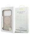 Etui Guess 4G Circle Classic Logo MagSafe do Apple iPhone 17 Pro różowy