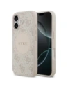 Etui Guess 4G Circle Classic Logo MagSafe do Apple iPhone 17 różowy
