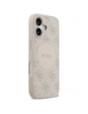 Etui Guess 4G Circle Classic Logo MagSafe do Apple iPhone 17 różowy