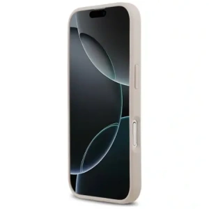 Etui Guess 4G Circle Classic Logo MagSafe do Apple iPhone 17 różowy