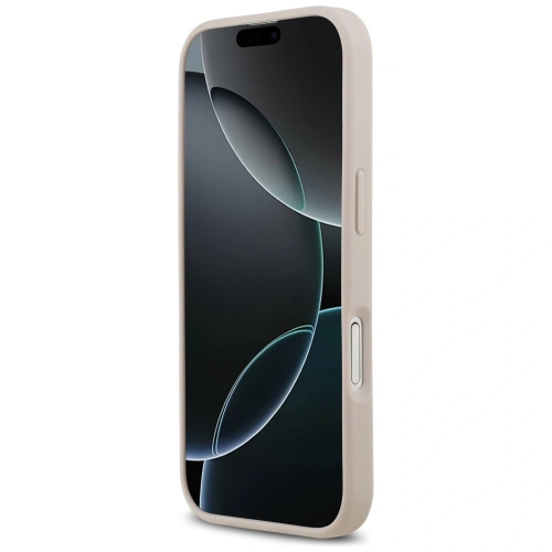 Etui Guess 4G Circle Classic Logo MagSafe do Apple iPhone 17 różowy