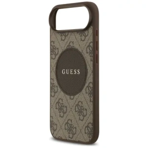 Etui Guess 4G Circle Classic Logo MagSafe do Apple iPhone Air brązowy